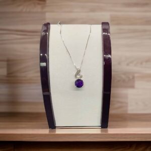 Amethyst Necklace Amethyst Platinum Jewelers MS