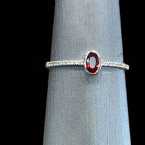 Ruby Diamond Ring