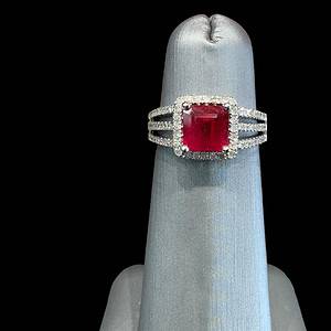 Ruby Diamond Ring