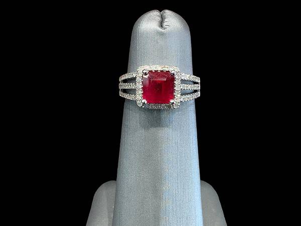 Ruby Diamond Ring