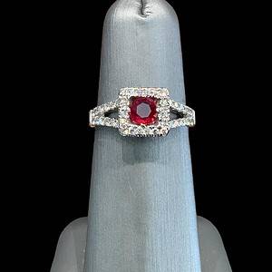 Ruby Diamond Ring