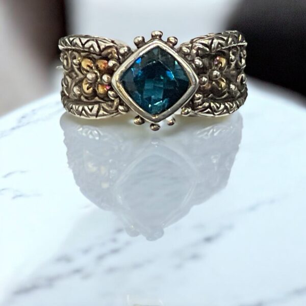 London Blue Topaz Blue Topaz Platinum Jewelers MS