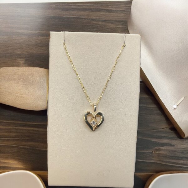 Diamond Heart Pendant