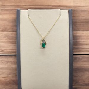 Emerald Necklace Emerald Platinum Jewelers MS