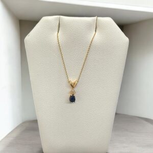 Sapphire Necklace Necklace Platinum Jewelers MS