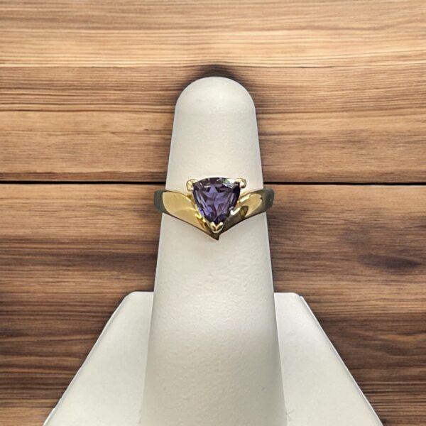 Glamorous Tanzanite Ring Rings Platinum Jewelers MS