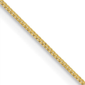 10K 26” .50 MM Box Chain Gold Jewelry Platinum Jewelers MS