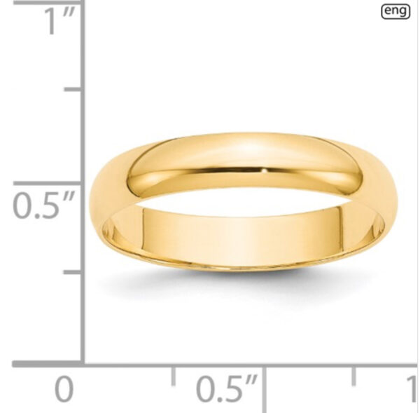 4 MM Gold Band Gold Jewelry Platinum Jewelers MS