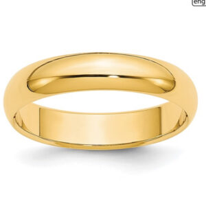 4 MM Gold Band Gold Jewelry Platinum Jewelers MS