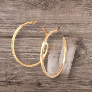 10kt Yellow Gold Hoop Earrings – Exquisite and Timeless Gold Jewelry Earrings Platinum Jewelers MS