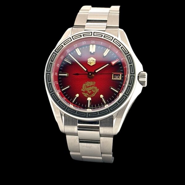 San Martin 2024 Year of the Dragon Automatic Watch Watch Automatic Platinum Jewelers MS