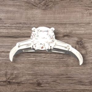 Platinum Semi Mount Bridal Platinum Jewelers MS