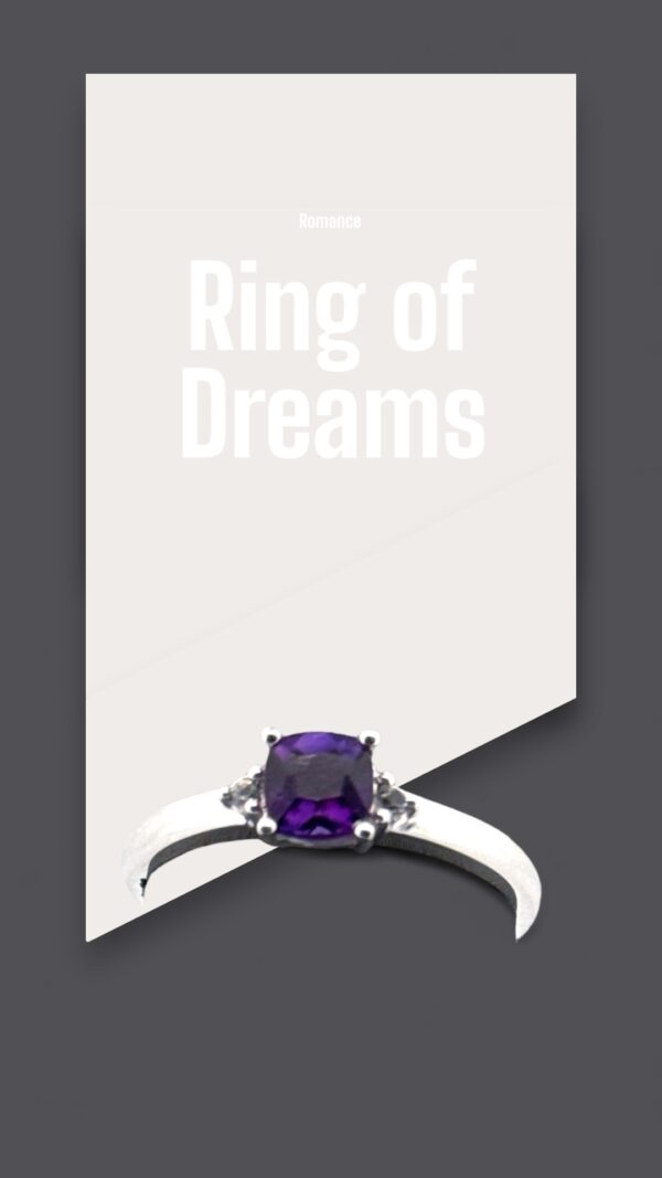Amethyst and White Topaz w/ Accent Stones - Image 3