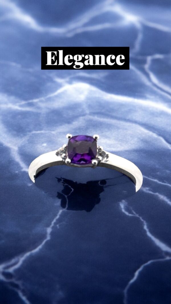 Amethyst and White Topaz w/ Accent Stones - Image 2