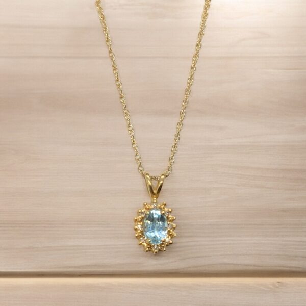 Aquamarine Pendant