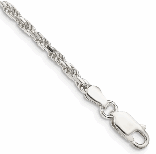 Men's Elegant 8" Rope Chain Bracelet - Image 2