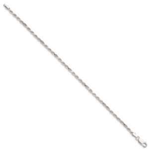 Men’s Elegant 8″ Rope Chain Bracelet Bracelets Platinum Jewelers MS