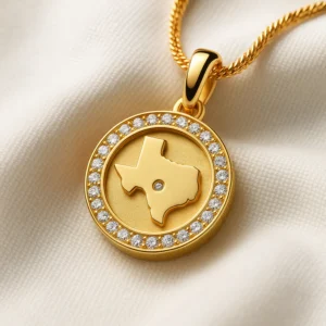 Texas Pendant – Flood Relief Edition Diamond Fashion Platinum Jewelers MS