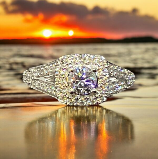 14kt White Gold Bridal 1.00 TW