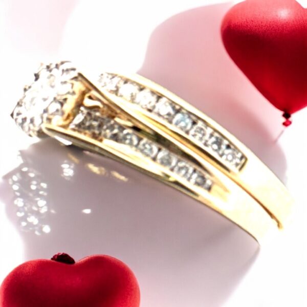 Bridal Set 14kt Yellow Gold