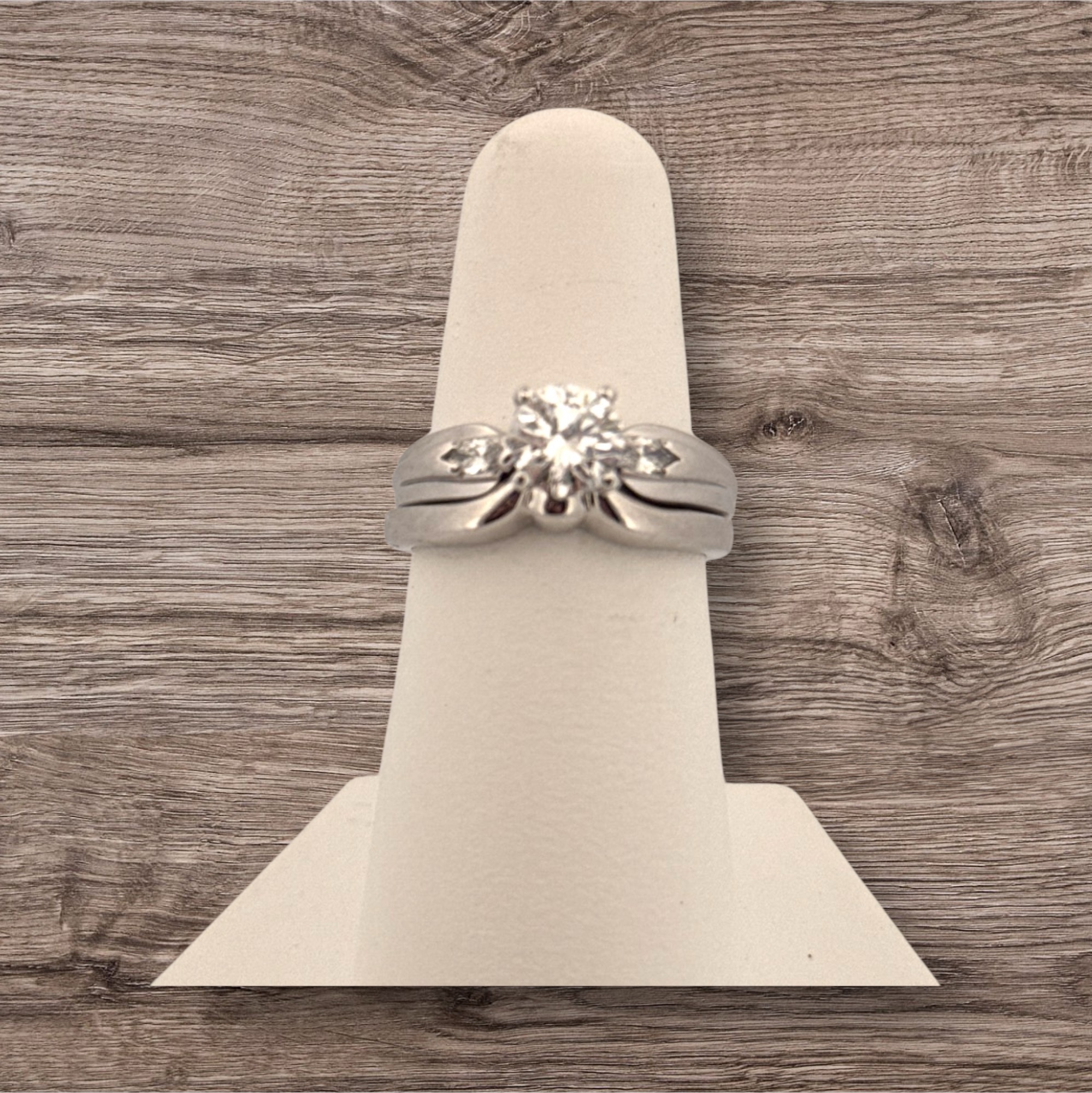 14KW Bridal Set Bridal Platinum Jewelers MS 14KW Bridal Set