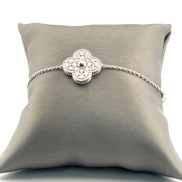 Premium Lab-Created Diamond Bracelet in Sterling Silver Diamond Bracelet Platinum Jewelers MS Premium Lab-Created Diamond Bracelet in Sterling Silver