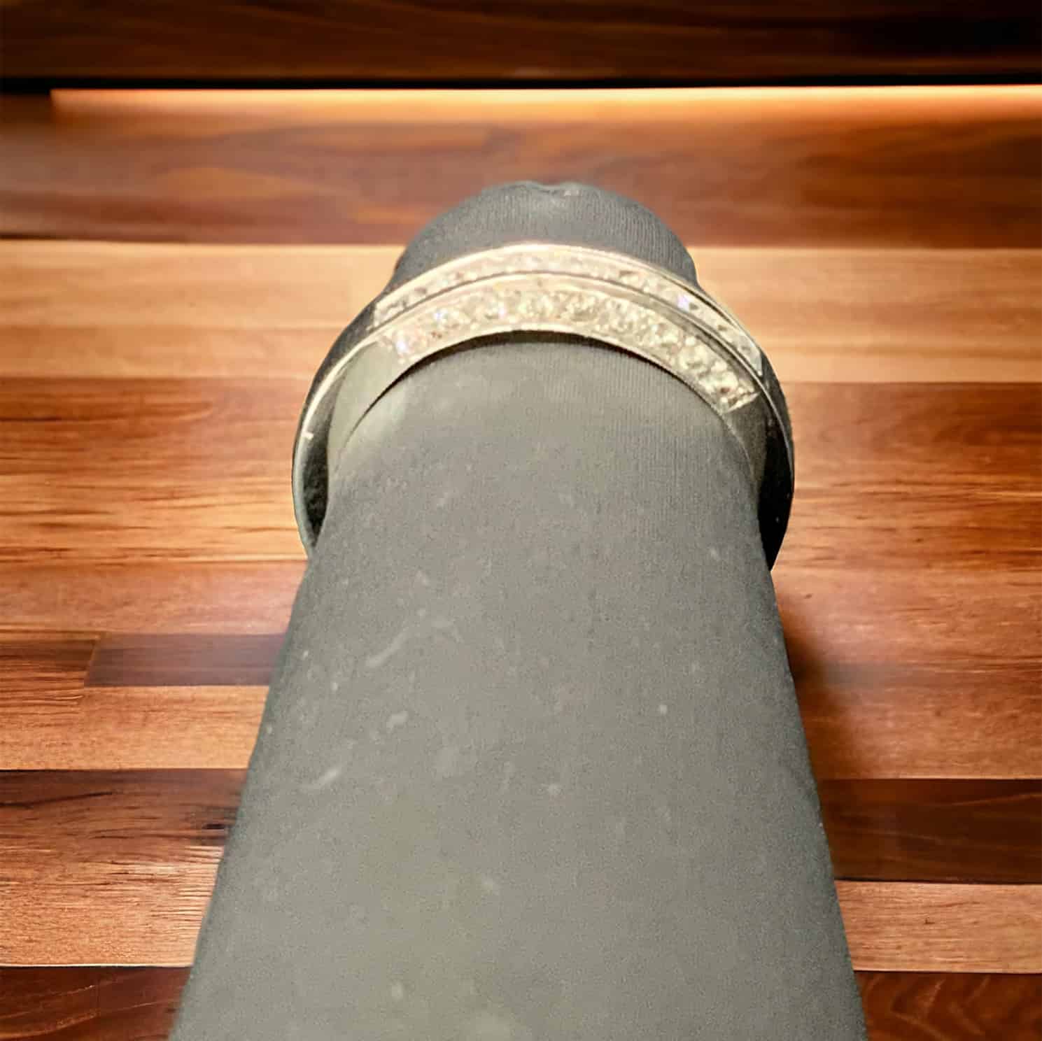 Princess and Round Diamond Anniversary Band Anniversary Platinum Jewelers MS Princess and Round Diamond Anniversary Band - Image 2