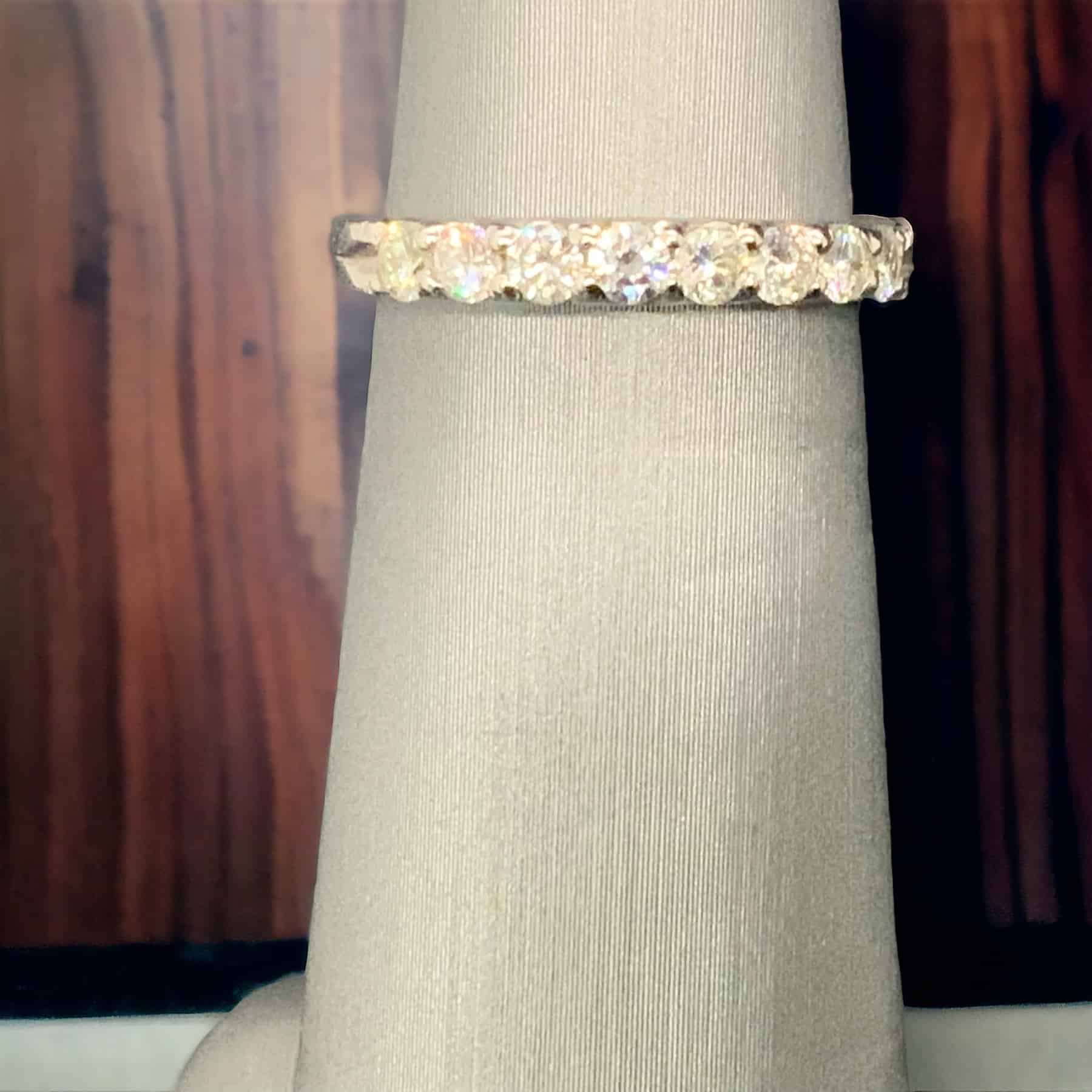 Diamond Anniversary Band Anniversary Platinum Jewelers MS Diamond Anniversary Band