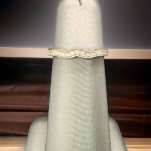 White Gold Notched Diamond Anniversary Band Anniversary Platinum Jewelers MS White Gold Notched Diamond Anniversary Band Anniversary Platinum Jewelers MS