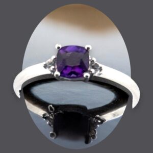 Amethyst and White Topaz w/ Accent Stones Amethyst Platinum Jewelers MS