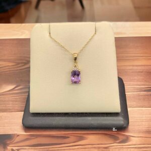 Amethyst Pendant Amethyst Platinum Jewelers MS