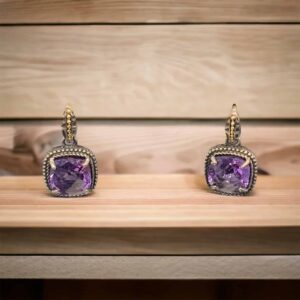 Amethyst Earrings Amethyst Platinum Jewelers MS Amethyst Earrings Amethyst Platinum Jewelers MS