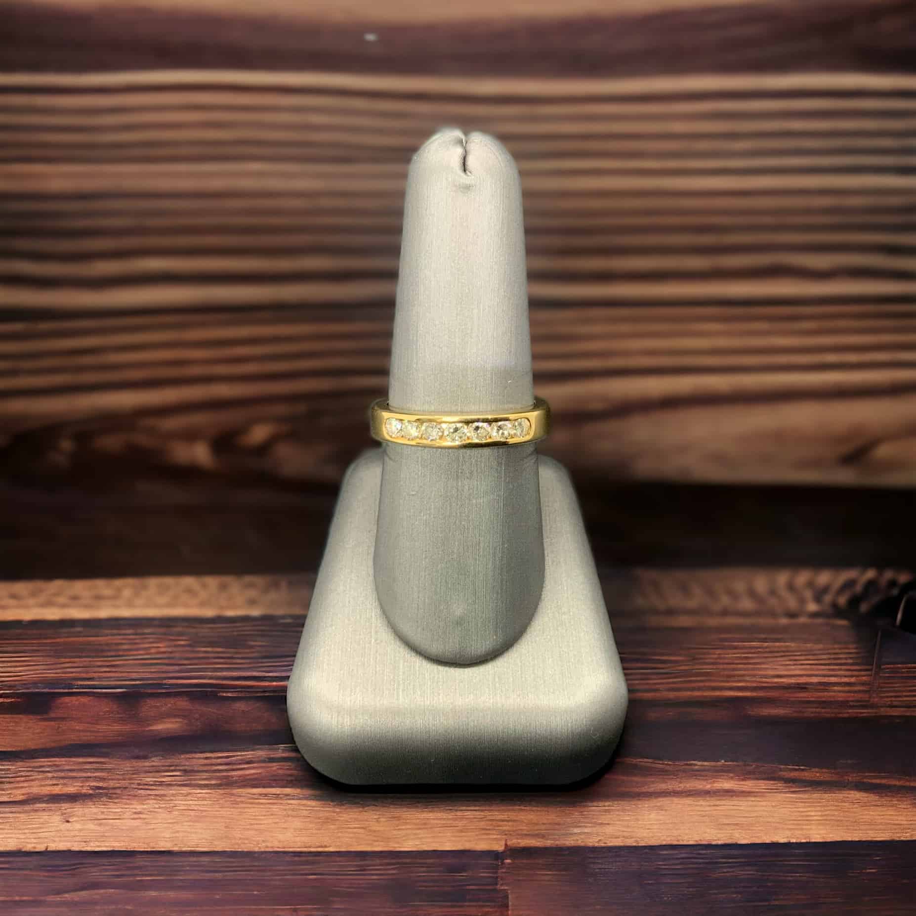 Men’s Diamond Ring 14K Mens Platinum Jewelers MS Men's Diamond Ring 14K