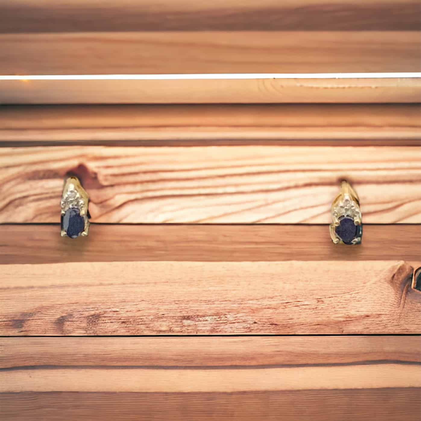 Sapphire Diamond Earrings Sapphire Platinum Jewelers MS Sapphire Diamond Earrings