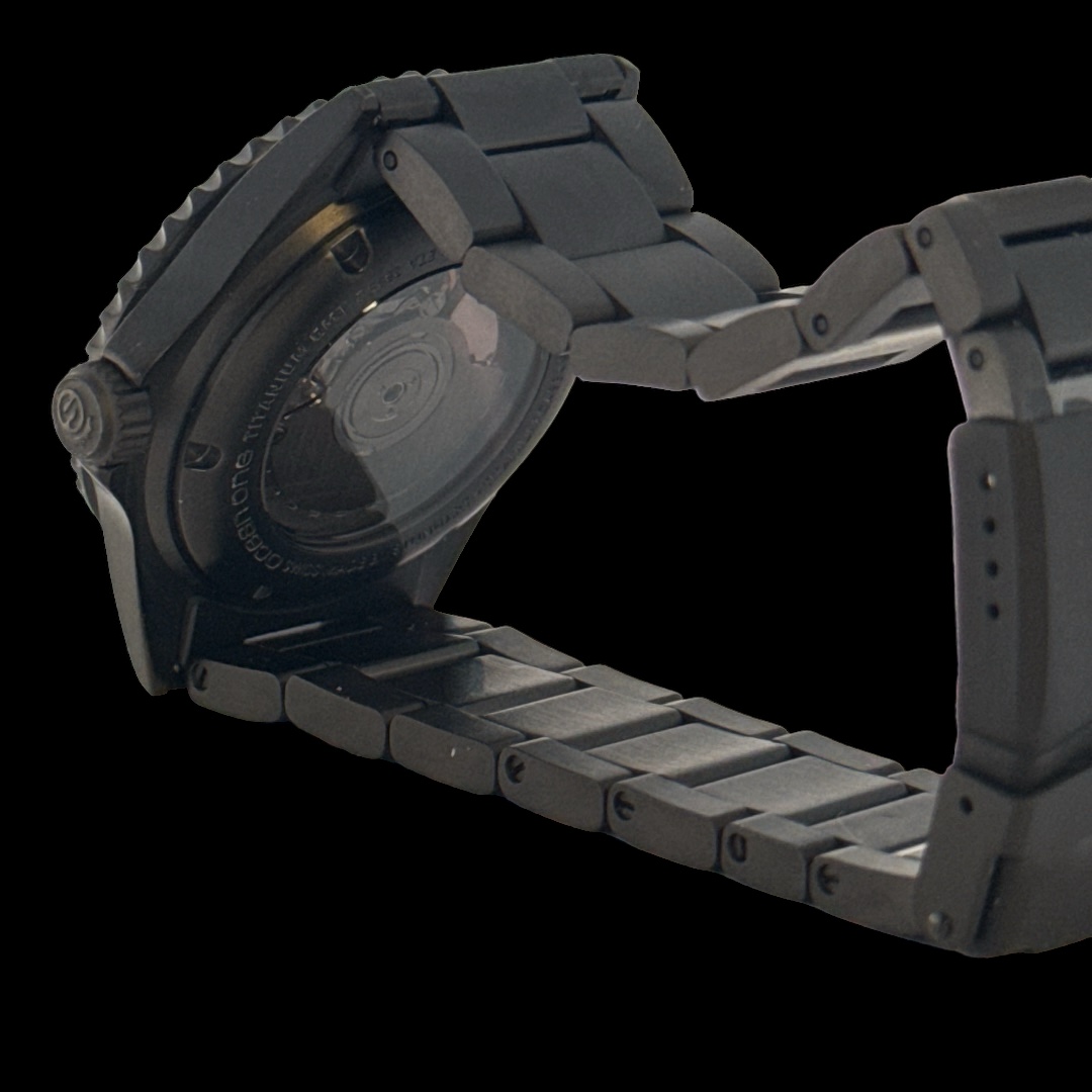 STEINHART Ocean One Titanium GMT Phantom 42MM Green Automatic Swiss Mens Platinum Jewelers MS STEINHART Ocean One Titanium GMT Phantom 42MM Green Automatic Swiss - Image 5