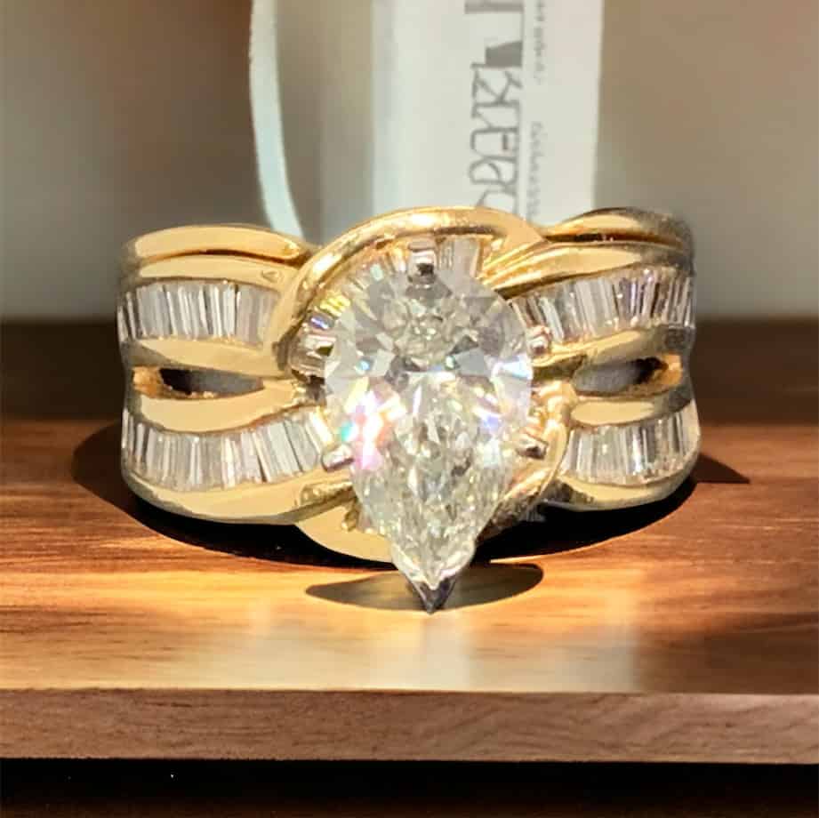 Bridal 14kt Yellow Gold 3.00 Total Weight Bridal Platinum Jewelers MS Bridal 14kt Yellow Gold 3.00 Total Weight