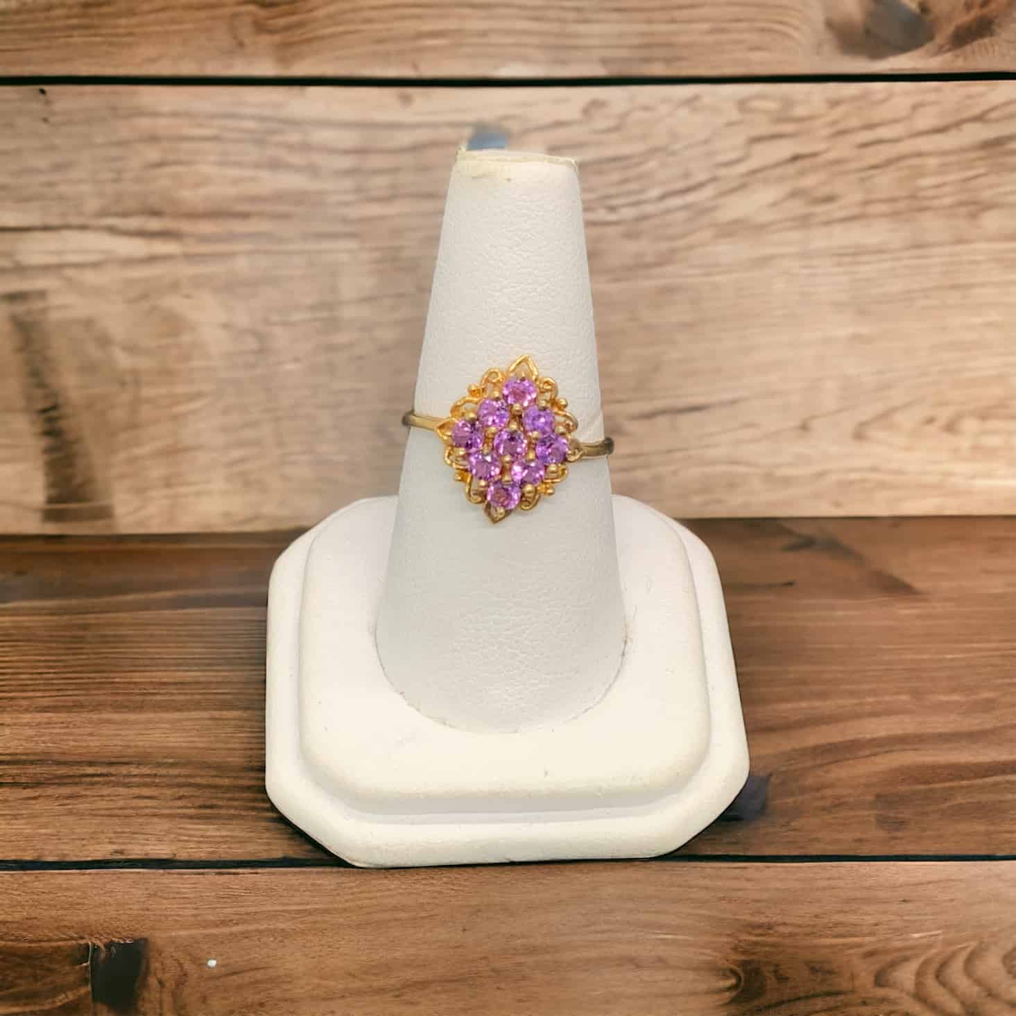 Amethyst Ring Amethyst Platinum Jewelers MS Amethyst Ring