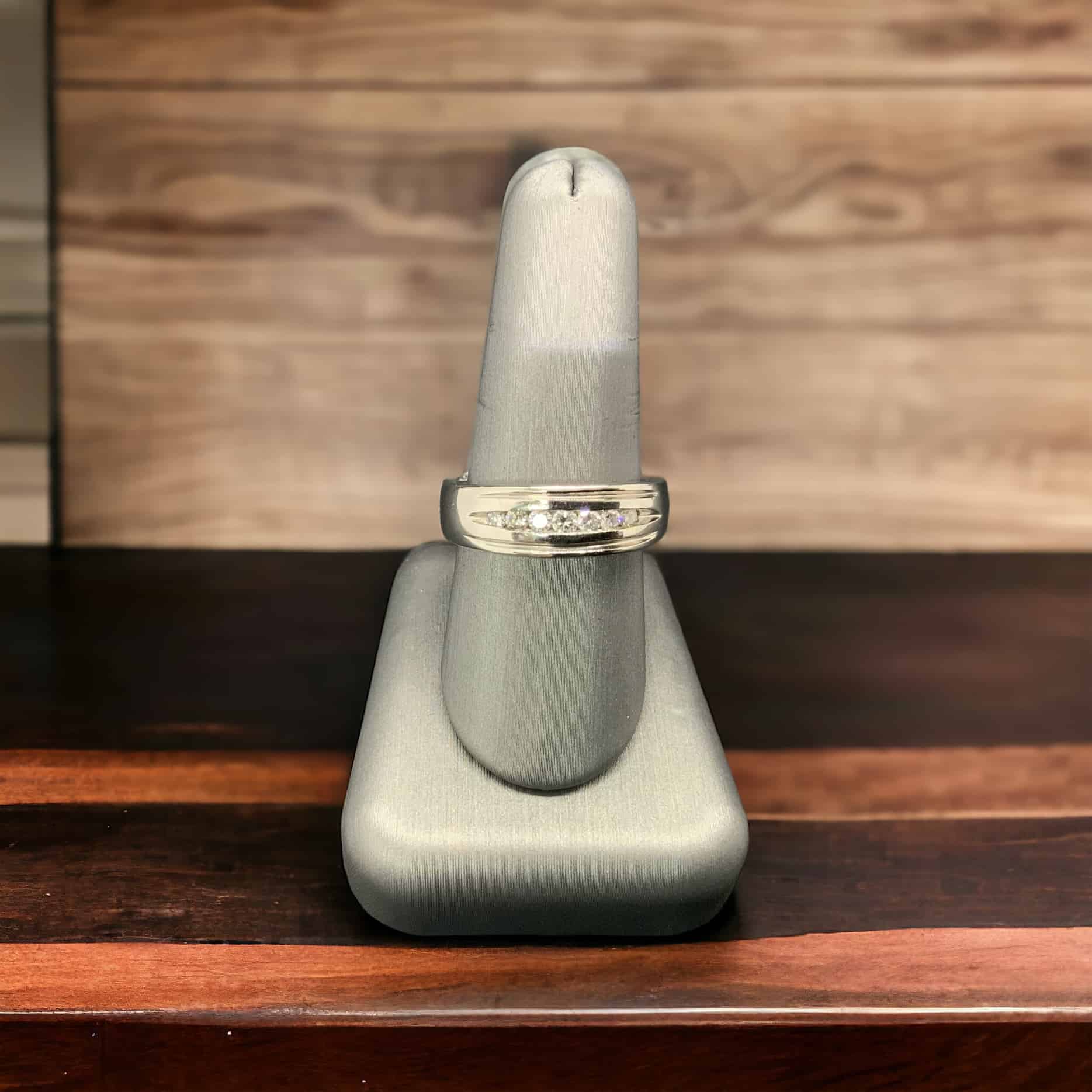 Mens Platinum Channel Band Mens Platinum Jewelers MS Mens Platinum Channel Band