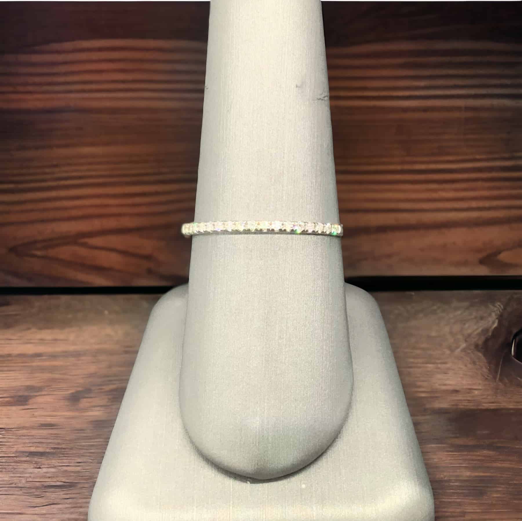 White Gold Diamond Anniversary Band Anniversary Platinum Jewelers MS White Gold Diamond Anniversary Band