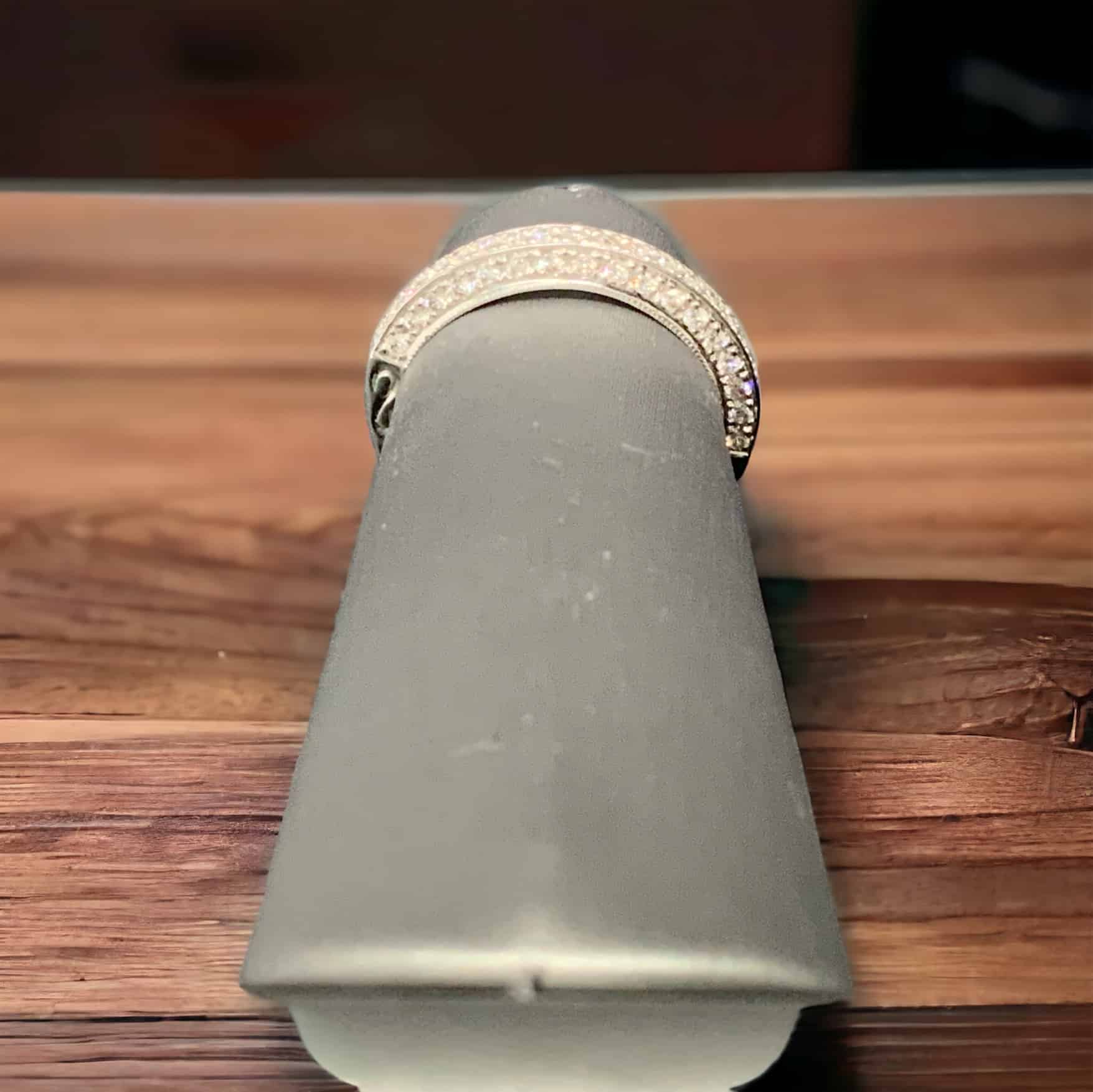 Diamond Anniversary Band Anniversary Platinum Jewelers MS Diamond Anniversary Band - Image 2