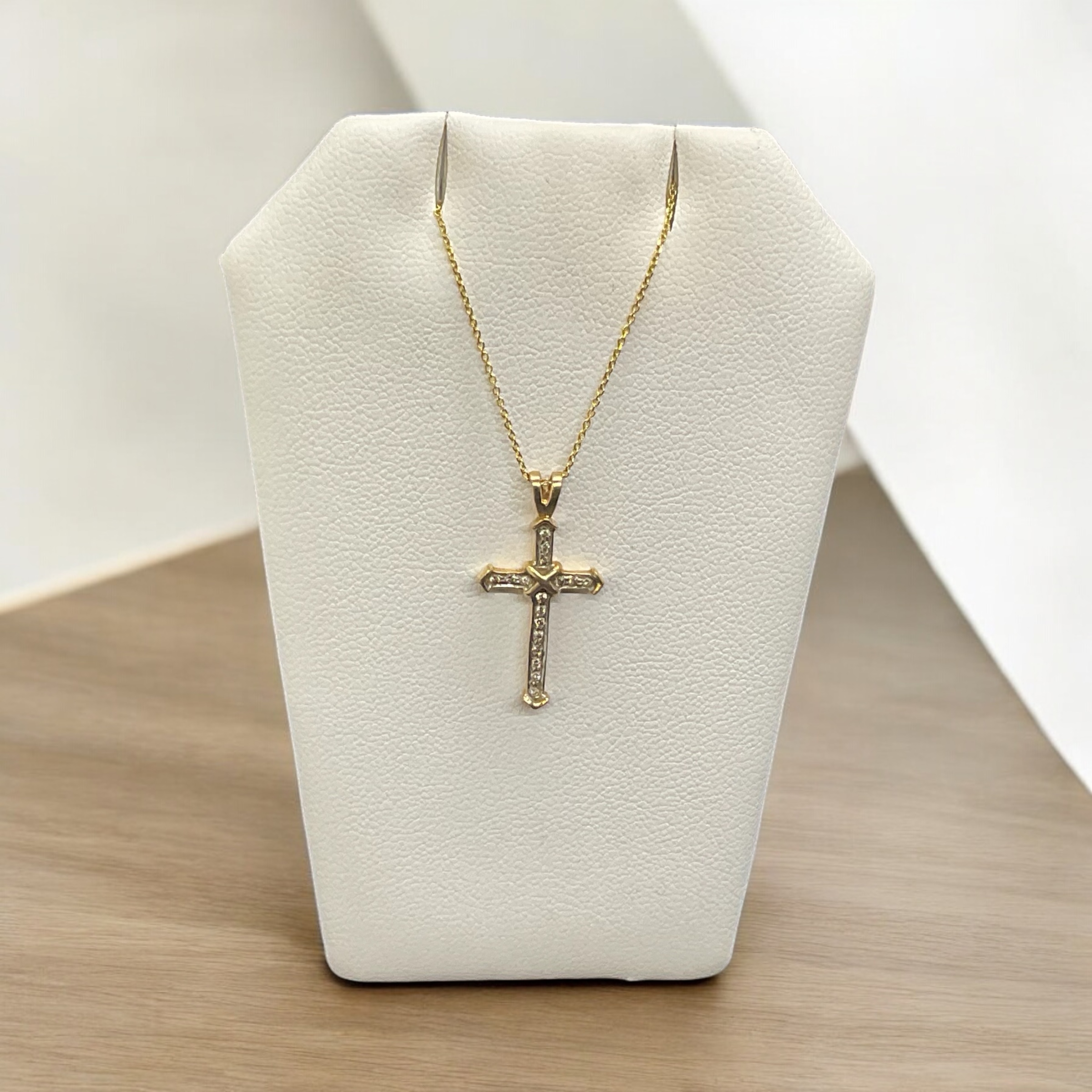14K Gold Cross Cross Platinum Jewelers MS 14K Gold Cross
