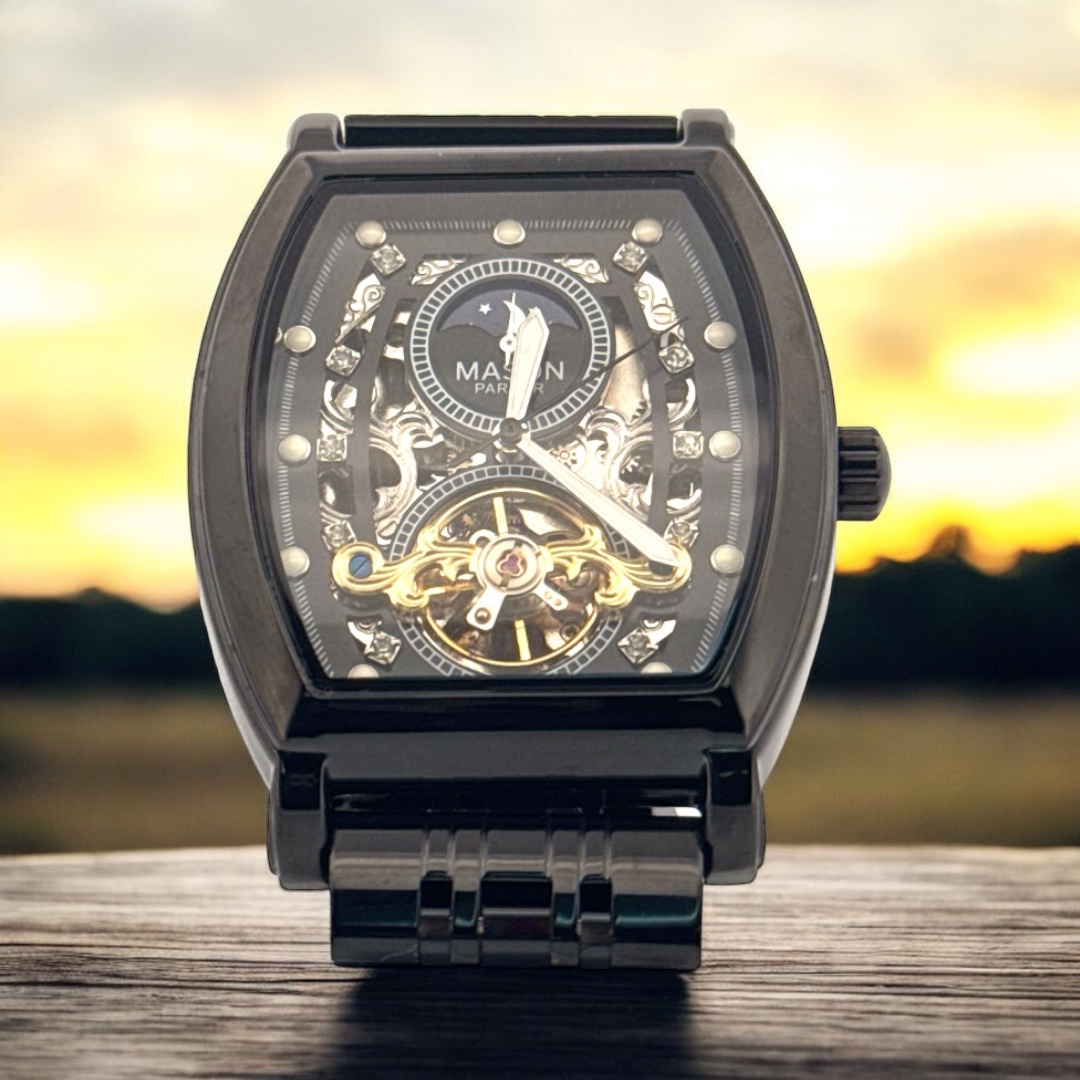 Mason Men’s Automatic Watch – Parker Collection Mason Watches Platinum Jewelers MS Mason Men's Automatic Watch - Parker Collection