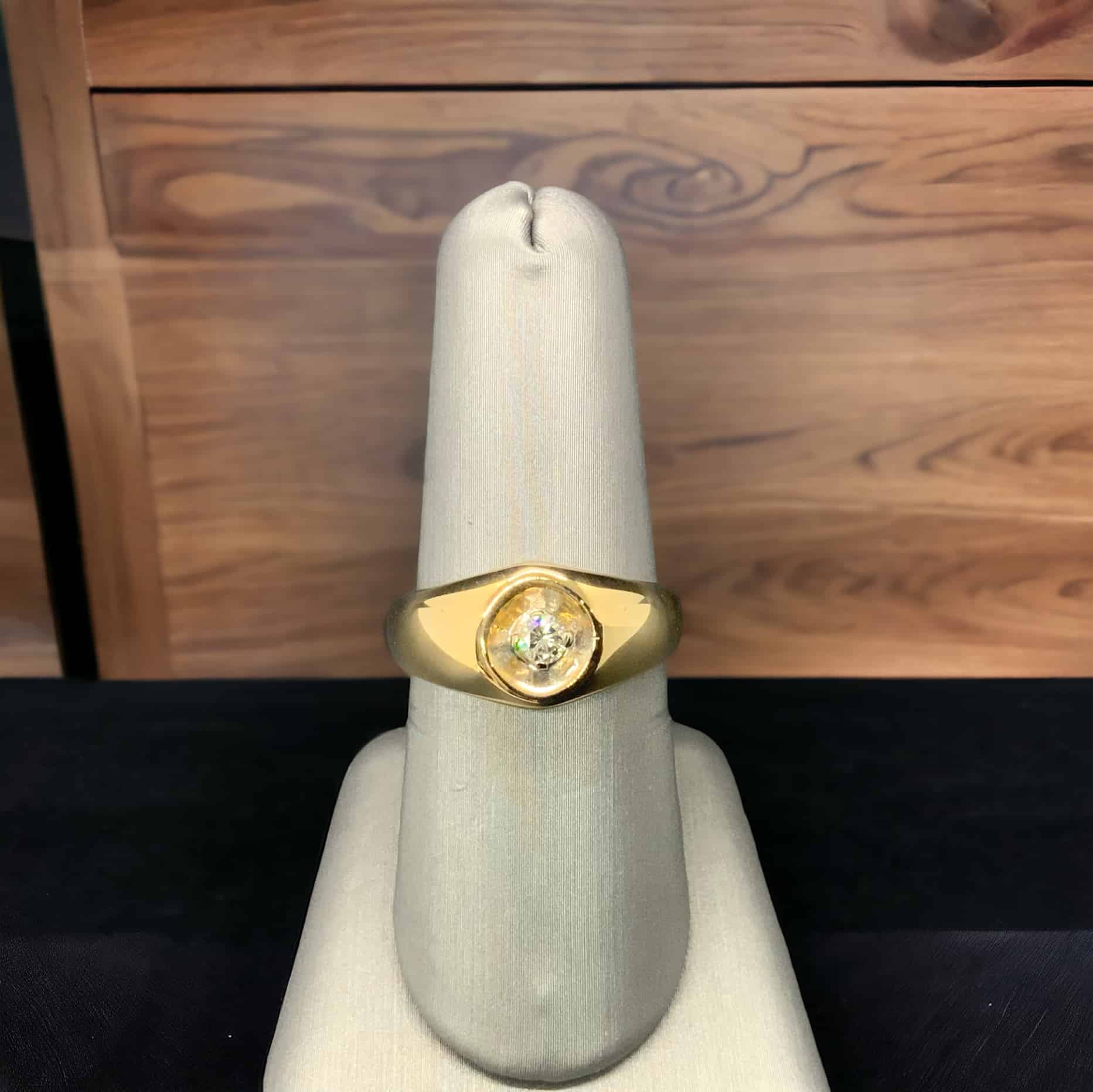 Men’s Diamond Ring Mens Platinum Jewelers MS Men's Diamond Ring