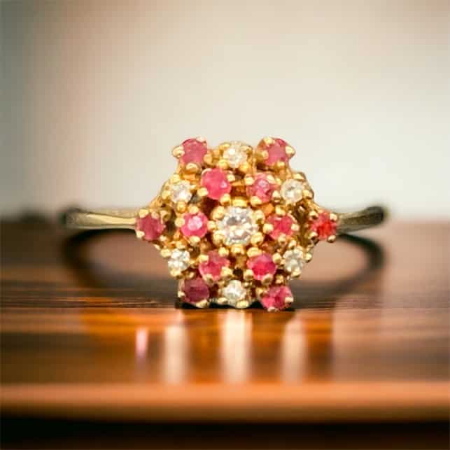 10kt Yellow Gold Ruby Jewelry Ruby Platinum Jewelers MS 10kt Yellow Gold Ruby Jewelry