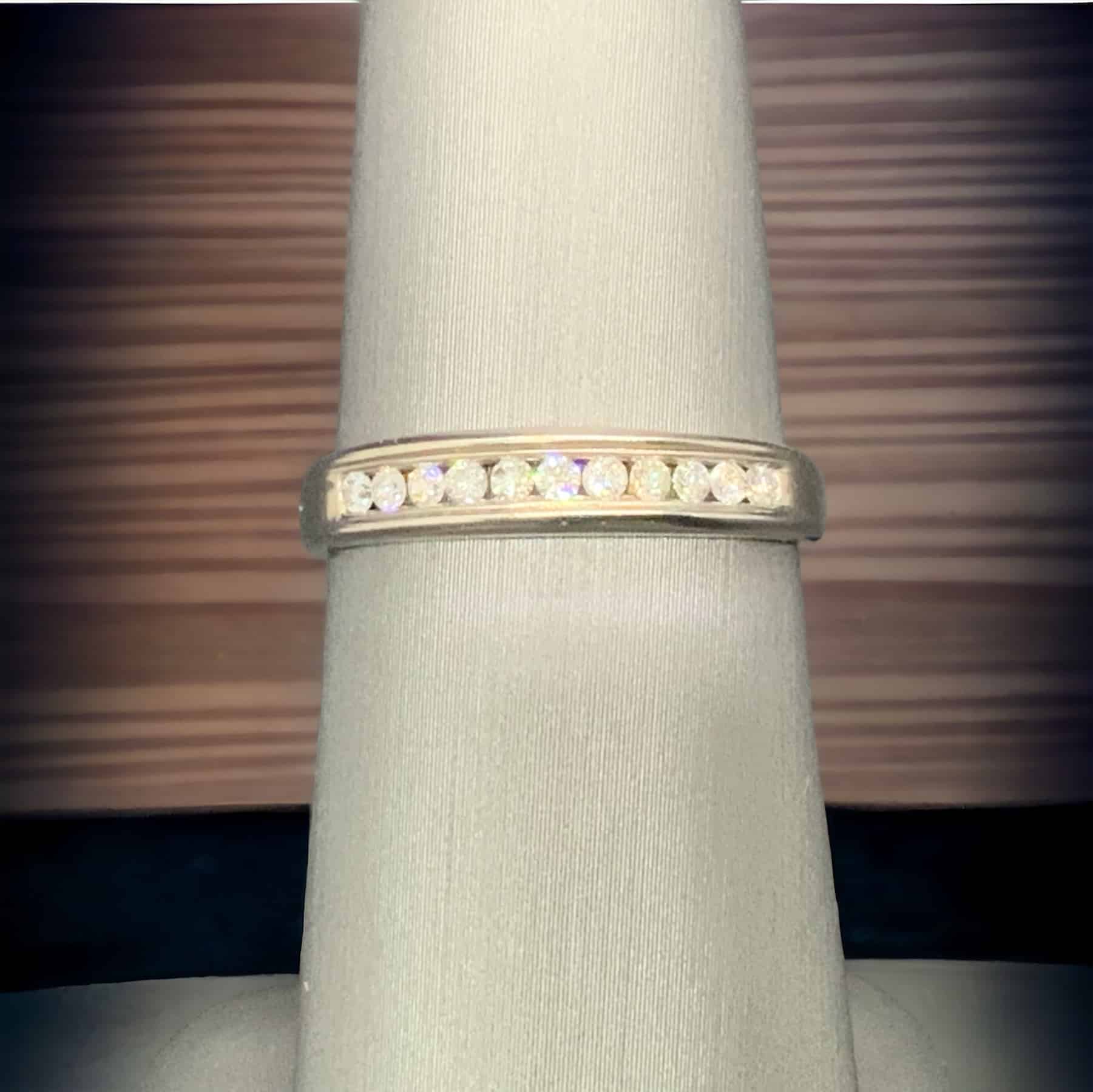 Diamond Anniversary Band Anniversary Platinum Jewelers MS Diamond Anniversary Band