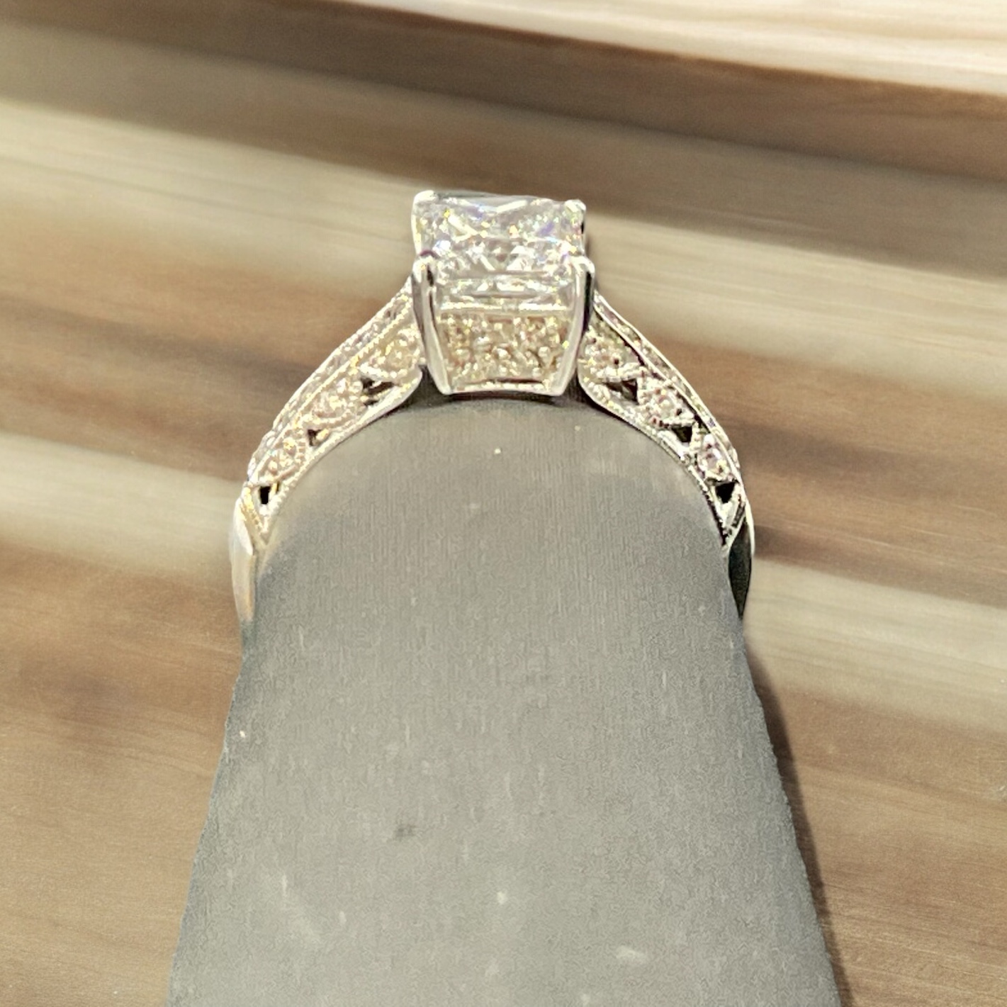 18kt White Gold Bridal Bridal Platinum Jewelers MS 18kt White Gold Bridal