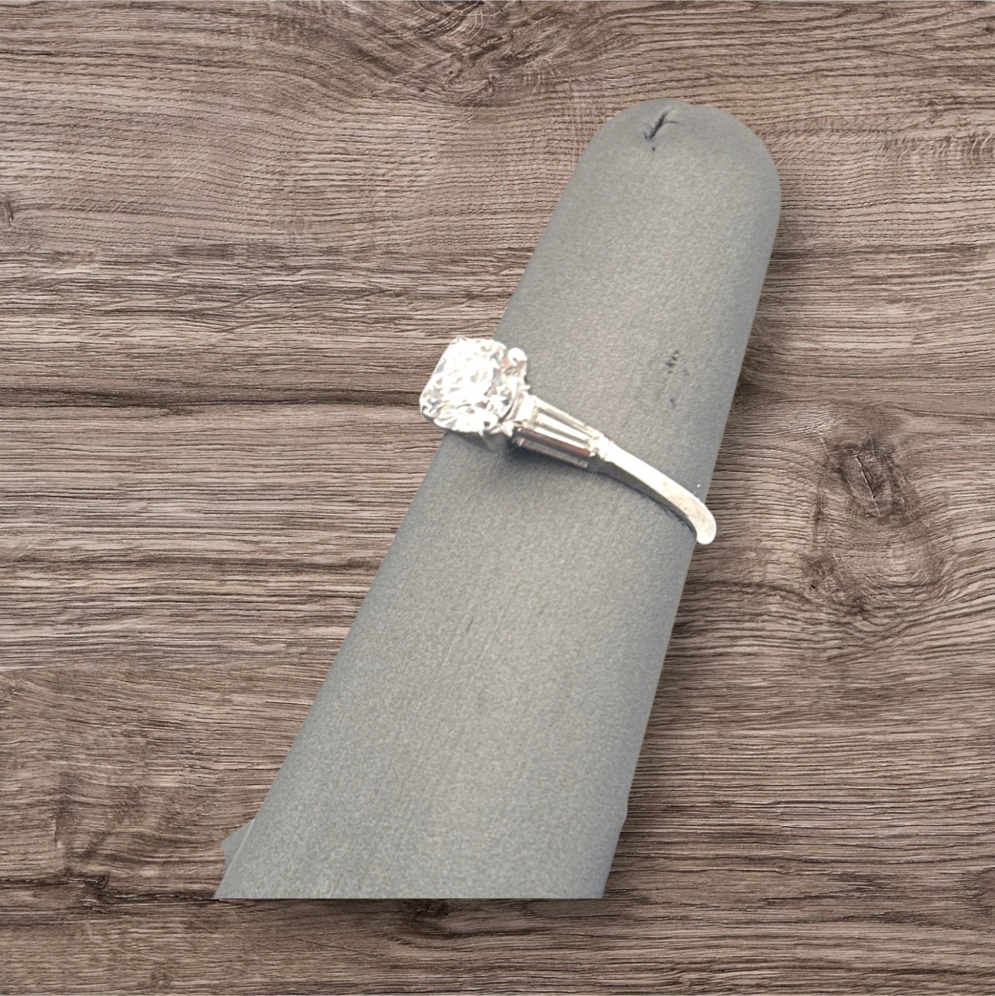 Platinum Semi Mount Bridal Platinum Jewelers MS Platinum Semi Mount - Image 2